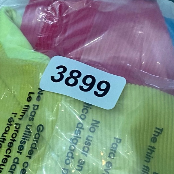 New! Beach Riot Carlie Retro Pink Colorblock One Piece Swimsuit 3899 - Picture 4 of 9